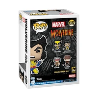 Funko POP! Marvel: Wolverine 50th – Ultimate Wolverine (Adamantium) 3.97-in Vinyl Figure