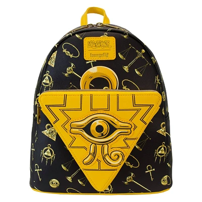 Loungefly Yu-Gi-Oh! Millenium Puzzle Collection Mini Backpack GameStop Exclusive