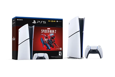 Sony PlayStation 5 Slim Console Digital Edition Marvel's Spider-Man 2 Bundle