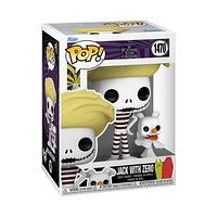 Funko POP! Disney: The Nightmare Before Christmas Jack and Zero (Beach) Vinyl Figure Set