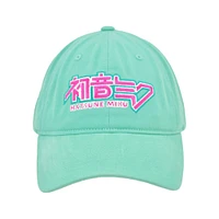 Hatsune Miku Tied Bow Backstrap Hat