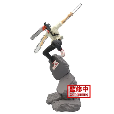 Banpresto Chainsaw Man Combination Battle- Chainsaw Man 5.91-in Statue
