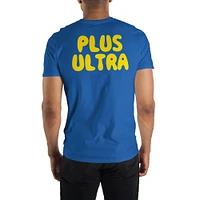 Hello Kitty and My Hero Academia Anime Plus Ultra Men's Royal Blue Graphic T-Shirt