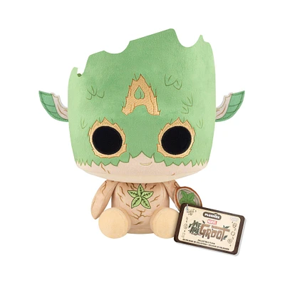 Funko POP! Plush: Marvel’s We Are Groot: 85th Anniversary Captain America 7-in Plush