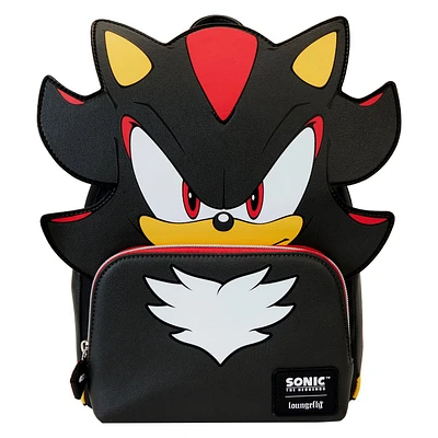 Loungefly Sonic the Hedgehog Shadow Cosplay Mini Backpack GameStop Exclusive