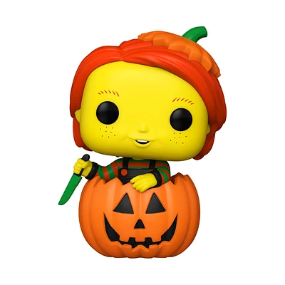 Funko POP! Movies: Chucky Vintage Halloween Good Guy​ Chucky 4.15-in Vinyl Figure