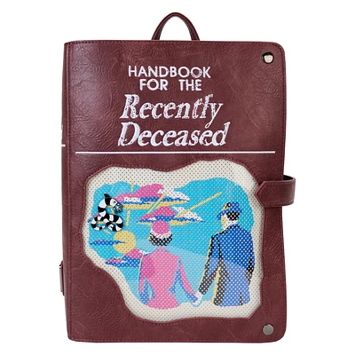 Loungefly Beetlejuice Handbook for the Recently Deceased Pim Trader Backpack