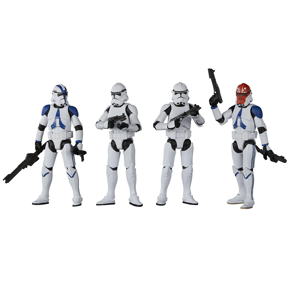 Hasbro Star Wars The Vintage Collection Phase II Clone Trooper 3.75-in Action Figure 4-Pack