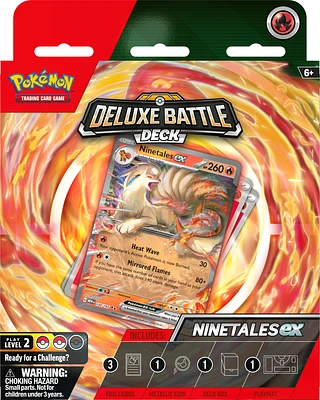 Pokemon Trading Card Game: Ninetales ex OR Zapdos ex Deluxe Battle Deck (Styles May Vary)