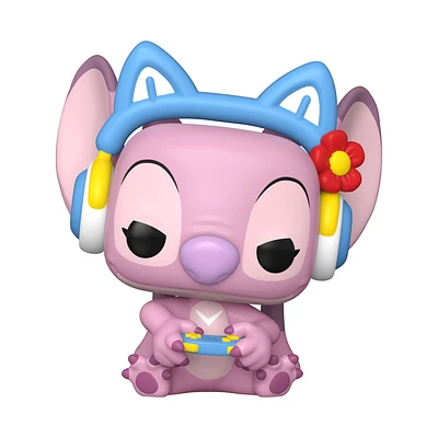 Funko POP! Disney: Lilo and Stitch Angel (Gamer) 3.7-in Vinyl Figure GameStop Exclusive