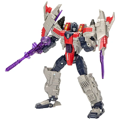 Hasbro Transformers Legacy United Voyager Class Cybertron Universe Starscream 7-in Action Figure