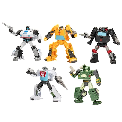 Hasbro Transformers Generations (Autobot Jazz, Sunstreaker, Trailbreaker, Wheeljack, and Autobot Hound) Action Figures Multipack