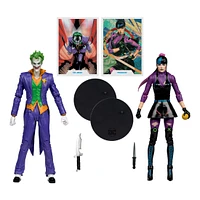 McFarlane Toys DC Multiverse Joker and Punchline Action Figure Set 2-Pack