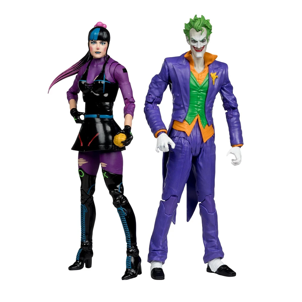 McFarlane Toys DC Multiverse Joker and Punchline Action Figure Set 2-Pack |  The Market Place