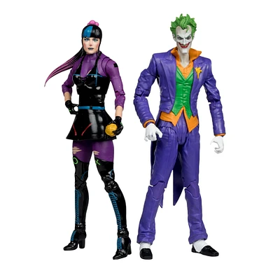 McFarlane Toys DC Multiverse Joker and Punchline Action Figure Set 2-Pack