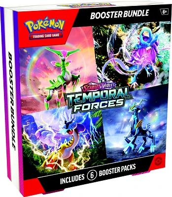 Pokemon Trading Card Game: Scarlet and Violet Temporal Forces Booster Bundle (Styles May Vary)