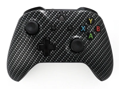 Microsoft Xbox One Wireless Controller (GameStop Exclusive Design) Obsidian Fiber