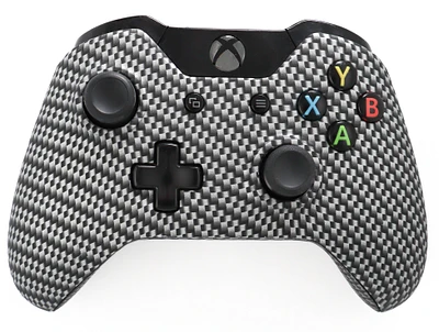 Microsoft Xbox One Wireless Controller (GameStop Exclusive Design) Platinum Fiber