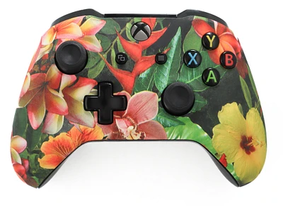 Microsoft Xbox One Wireless Controller (GameStop Exclusive Design) Tropical Flora