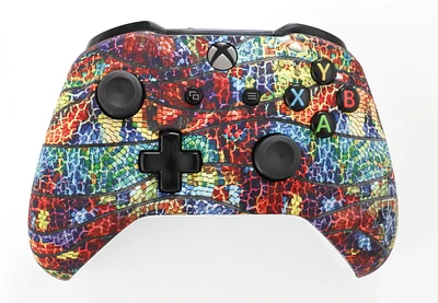 Microsoft Xbox One Wireless Controller (GameStop Exclusive Design) Abstract Jurassic