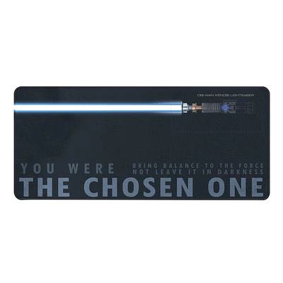 GameStop Star Wars Obi Wan Lightsaber 35-in Mouse Pad - GameStop Exclusive