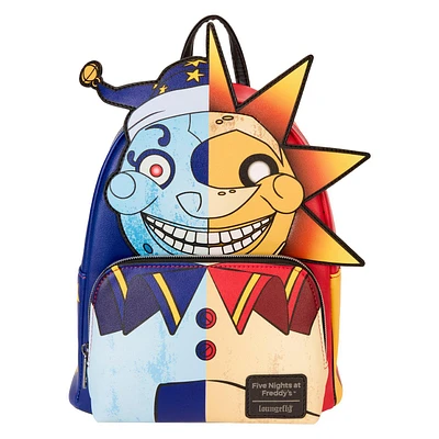 Loungefly Five Nights at Freddy's: Security Breach Sun and Moon Mini Backpack GameStop Exclusive