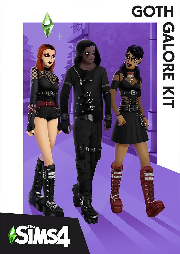 The Sims 4 Goth Galore Kit DLC - PC EA app