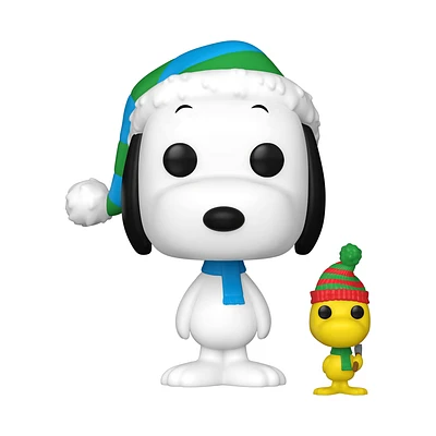 Funko POP! and Buddy:  A Charlie Brown Christmas Snoopy and Woodstock Viinyl Figure Set (2-Pack)