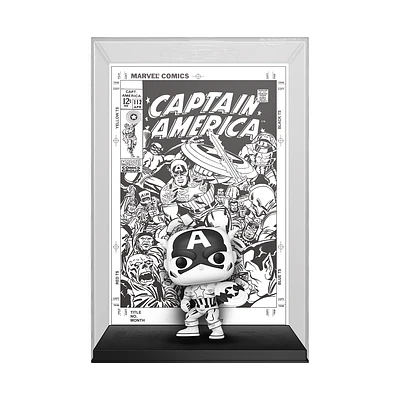 Funko POP! Comic Covers: Marvel Avengers 85th Anniversary Captain America 3.7-in Vinyl Bobblehead