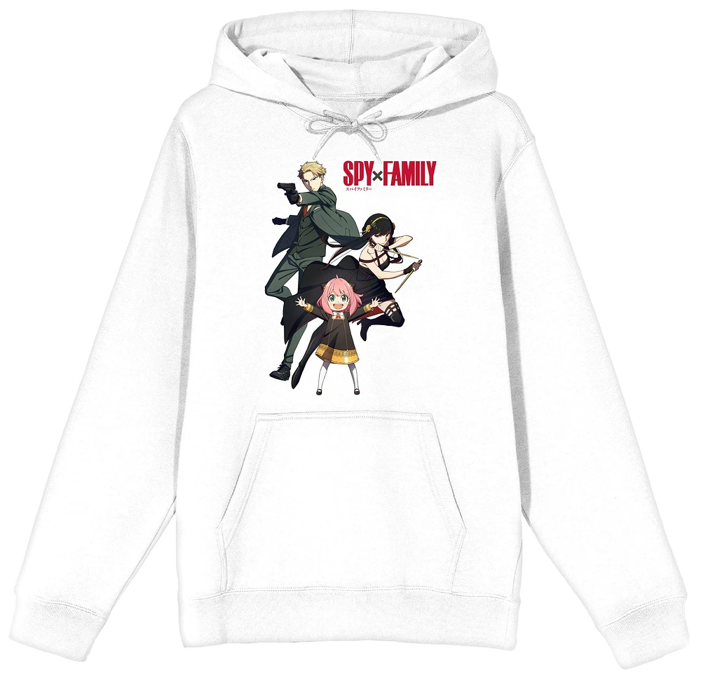 Spy x Family Forger Family Men's White Hoodie