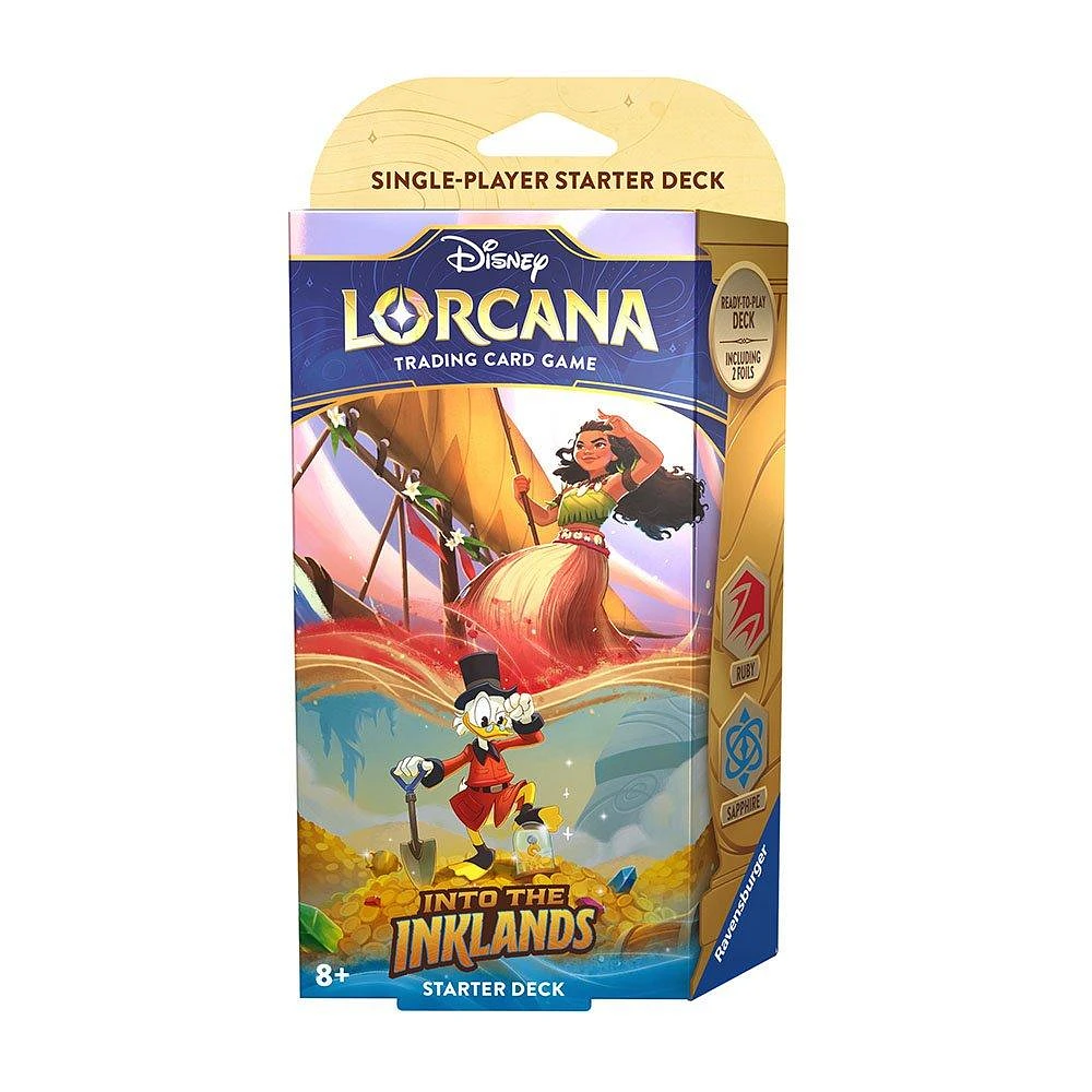 Disney Lorcana Trading Card Game: Into the Inklands Chapter 3 Starter Deck B