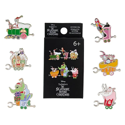 Loungefly Disney The Nightmare Before Christmas Christmas Town Train Mystery Box Pin