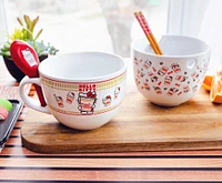 Hello Kitty x Nissin Cup Noodles Soup Mug With Spoon