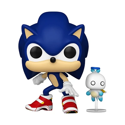 Funko POP! and Buddy: Sonic The Hedgehog - Sonic and Chao 4.25 and 1.9-in Vinyl Figures