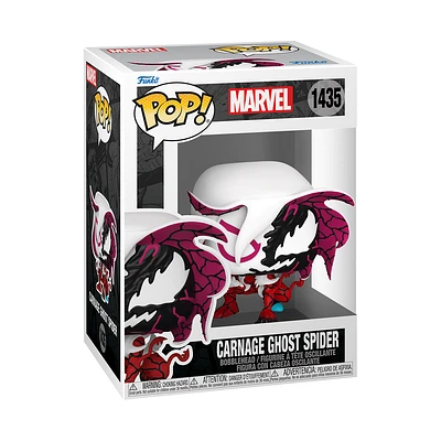 Funko POP! Marvel: Carnageized Ghost Spider 3.05-in Vinyl Bobblehead Figure