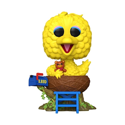 Funko POP! Deluxe: Sesame Street Big Bird in Nest 6.8-in Vinyl Figure