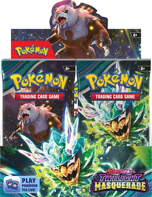 Pokemon Trading Card Game: Twilight Masquerade 36-Booster Pack Box (Styles May Vary)