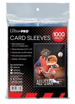 Ultra Pro 2.5 x 3.5 Soft Trading Card Sleeves