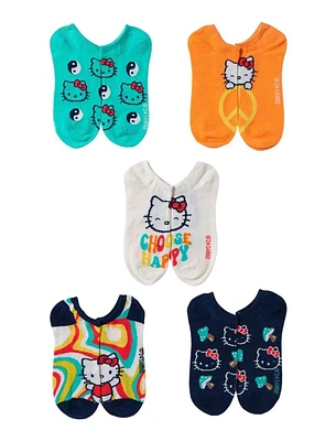 Sanrio Hello Kitty Groovy Ankle Socks 5-Pack