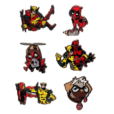 Marvel Deadpool and Wolverine Blind Box Enamel Pin GameStop Exclusive (Styles May Vary)