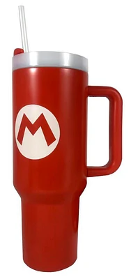 Super Mario - Mario Icon 40oz Travel Mug