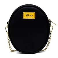 Buckle-Down Disney Snow White Polyurethane Oval Crossbody Bag with Removable Strap