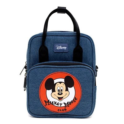 Buckle-Down  Disney 100th Celebration Polyurethane Crossbody Bag with Handles