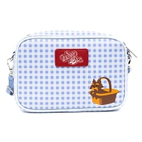 Buckle-Down The Wizard of Oz Polyurethane Horizontal Crossbody Bag with Piping Edge