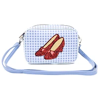 Buckle-Down The Wizard of Oz Polyurethane Horizontal Crossbody Bag with Piping Edge