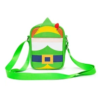 Buckle-Down Elf Polyurethane Crossbody Bag