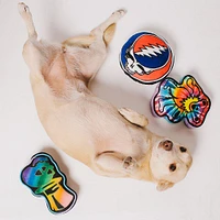 Buckle-Down Grateful Dead Polyester Dog Toy Squeaker Plush Toy