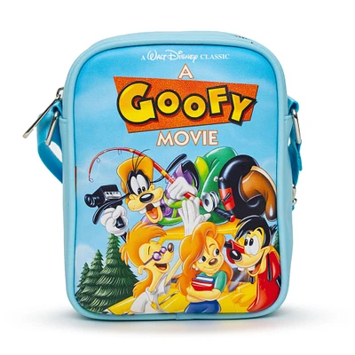 Buckle-Down Disney A Goofy Movie Polyurethane Crossbody Bag with Piping Edge