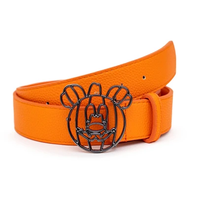 Buckle-Down Disney Mickey Mouse Cast Buckle Polyurethane Leather Belt