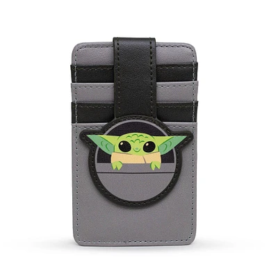 Buckle-Down Star Wars Grogu The Child Baby Yoda Character Wallet ID Card Holder